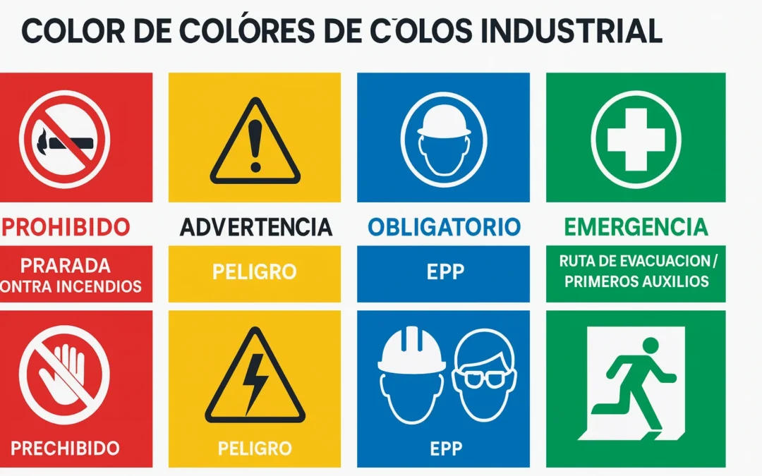 Señalización de Seguridad Industrial: colores, símbolos y ubicación