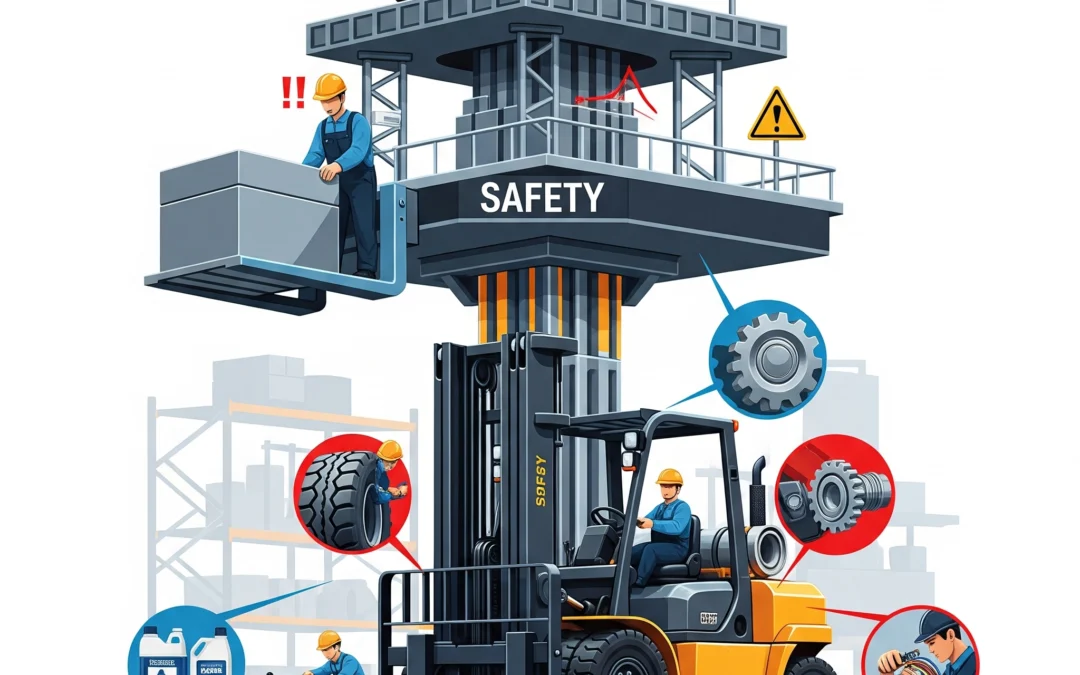 Mantenimiento preventivo como pilar de la seguridad en montacargas
