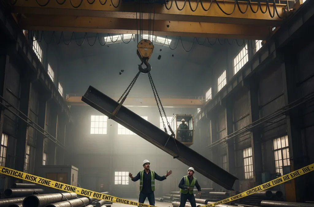 RIESGOS CRÍTICOS EN LA OPERACION DE PUENTE GRÚA