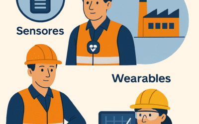 Nuevas tecnologías en seguridad laboral: sensores, wearables y monitoreo