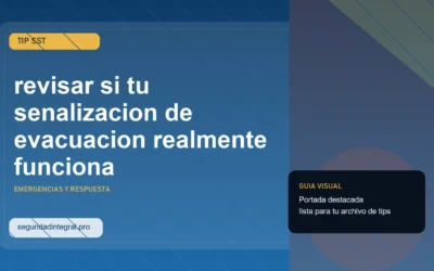 Tip para revisar si tu senalizacion de evacuacion realmente funciona