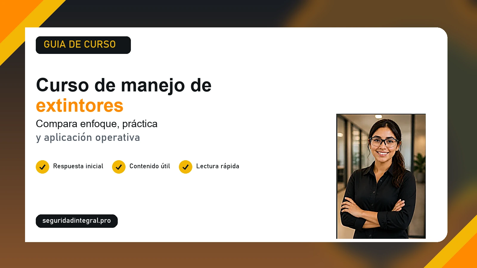 Donde encontrar un curso de manejo de extintores en Colombia