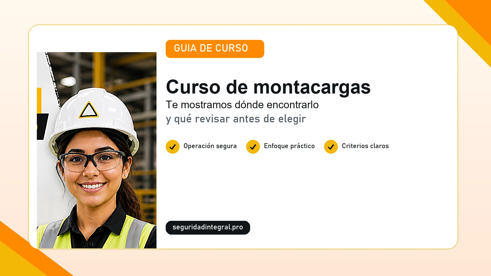 Donde encontrar un curso de montacargas en Colombia 2026