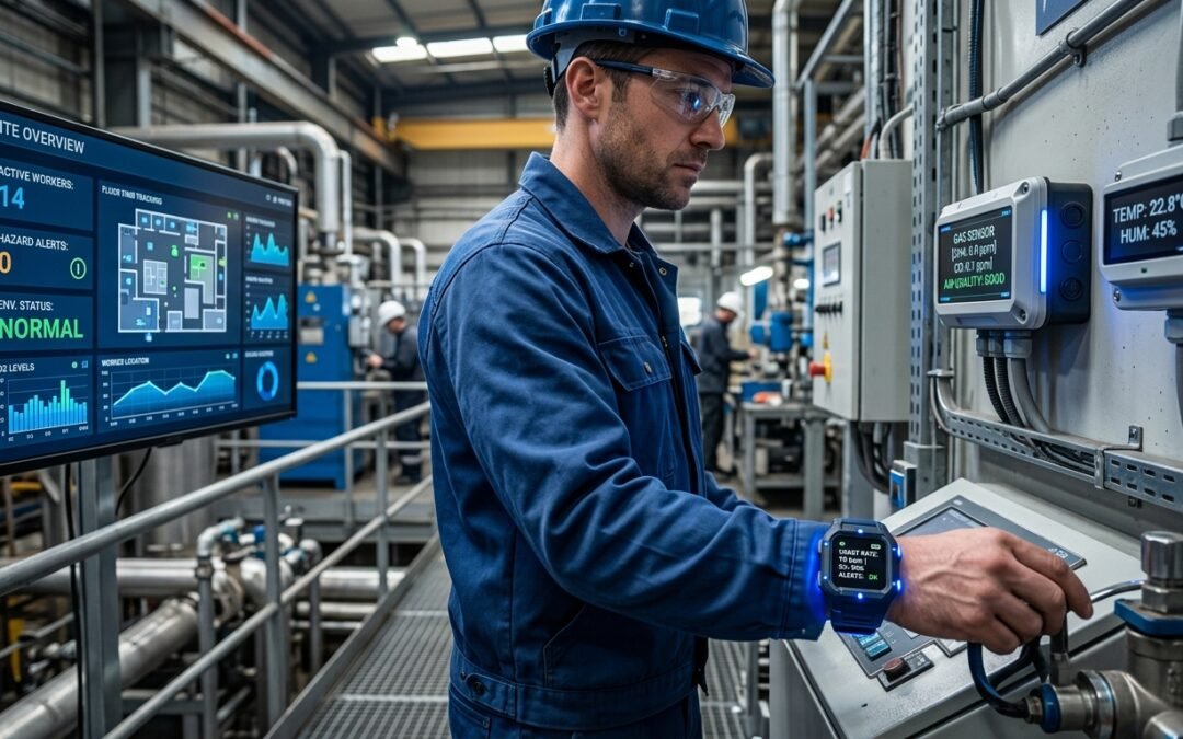 Nuevas tecnologías en seguridad laboral: sensores, wearables y monitoreo
